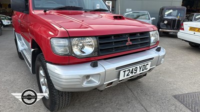 Lot 762 - 1999 MITSUBISHI SHOGUN GLS TD
