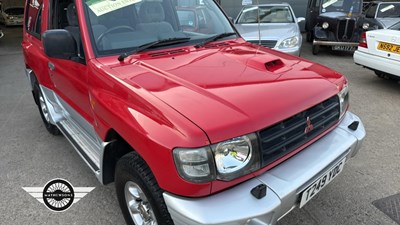 Lot 762 - 1999 MITSUBISHI SHOGUN GLS TD