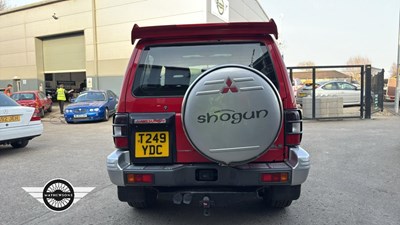 Lot 762 - 1999 MITSUBISHI SHOGUN GLS TD