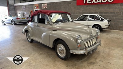 Lot 640 - 1966 MORRIS MINOR 1000