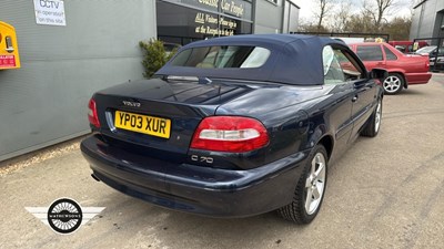 Lot 21 - 2003 VOLVO C70 T