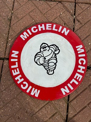 Lot 300 - MICHELIN MAN ROUND SIGN 19" DIA