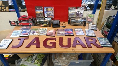Lot 631 - JAGUAR MODELS & DVD'S