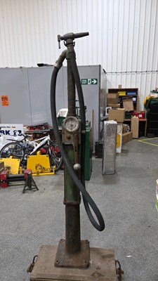 Lot 297 - OLD BOWSER PETROL PUMP