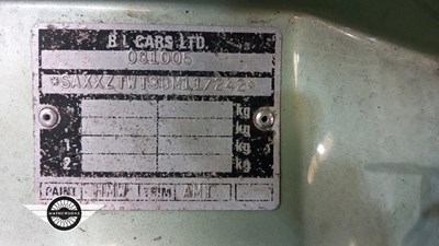 Lot 476 - 1982 AUSTIN AMBASSADOR A60