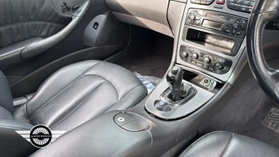 Lot 899 - 2003 MERCEDES CLK 240 AVANTGARDE AUTO