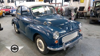 Lot 608 - 1968 MORRIS MINOR