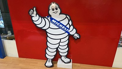 Lot 477 - MICHELIN MAN SIGN 24" X 20"