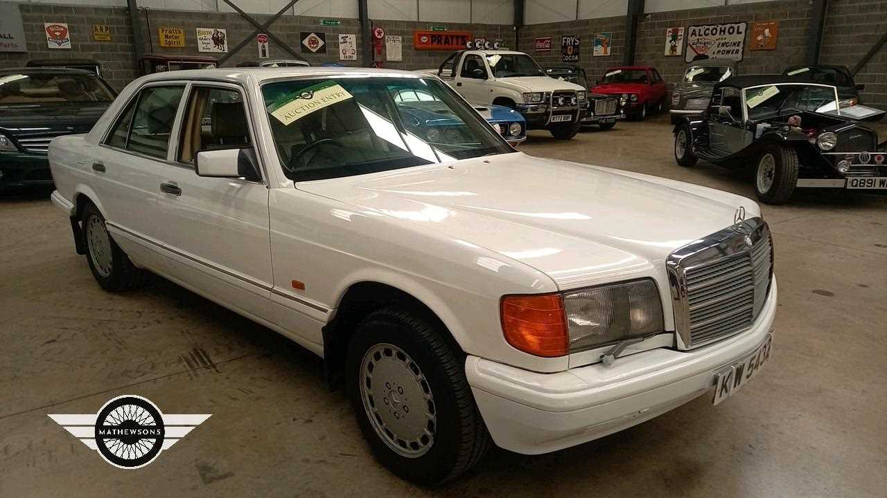 Lot 6 - 1989 MERCEDES 500 SE AUTO
