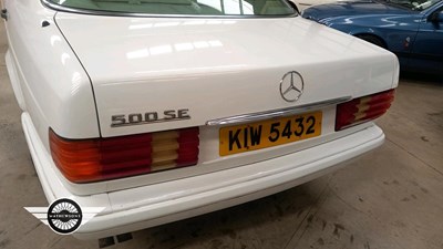 Lot 6 - 1989 MERCEDES 500 SE AUTO