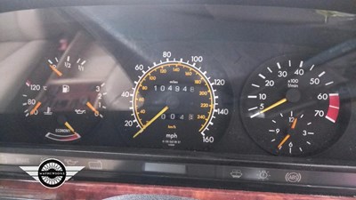 Lot 6 - 1989 MERCEDES 500 SE AUTO