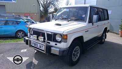 Lot 552 - 1989 MITSUBISHI SHOGUN