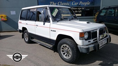 Lot 552 - 1989 MITSUBISHI SHOGUN