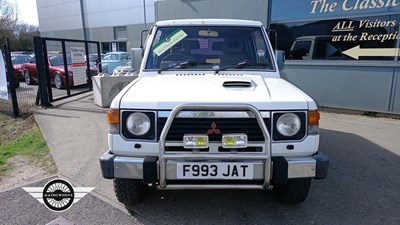Lot 552 - 1989 MITSUBISHI SHOGUN