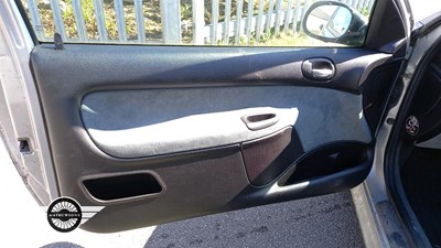 Lot 702 - 1999 PEUGEOT 206 GRAND TOURISME
