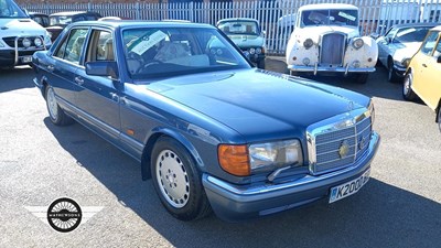 Lot 772 - 1992 MERCEDES 300 SE AUTO