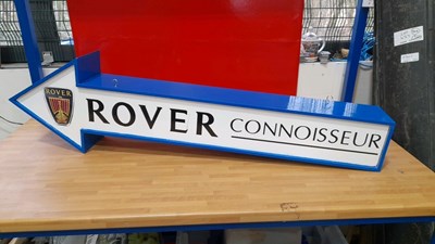Lot 47 - WOODEN HAND MADE ROVER CONNOISSEUR ARROW 48" LONG
