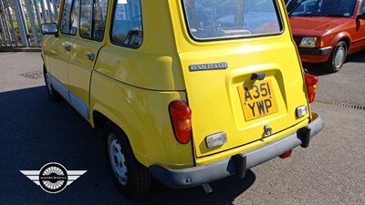 Lot 794 - 1984 RENAULT 4 GT L