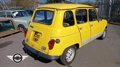 Lot 794 - 1984 RENAULT 4 GT L