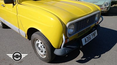 Lot 794 - 1984 RENAULT 4 GT L