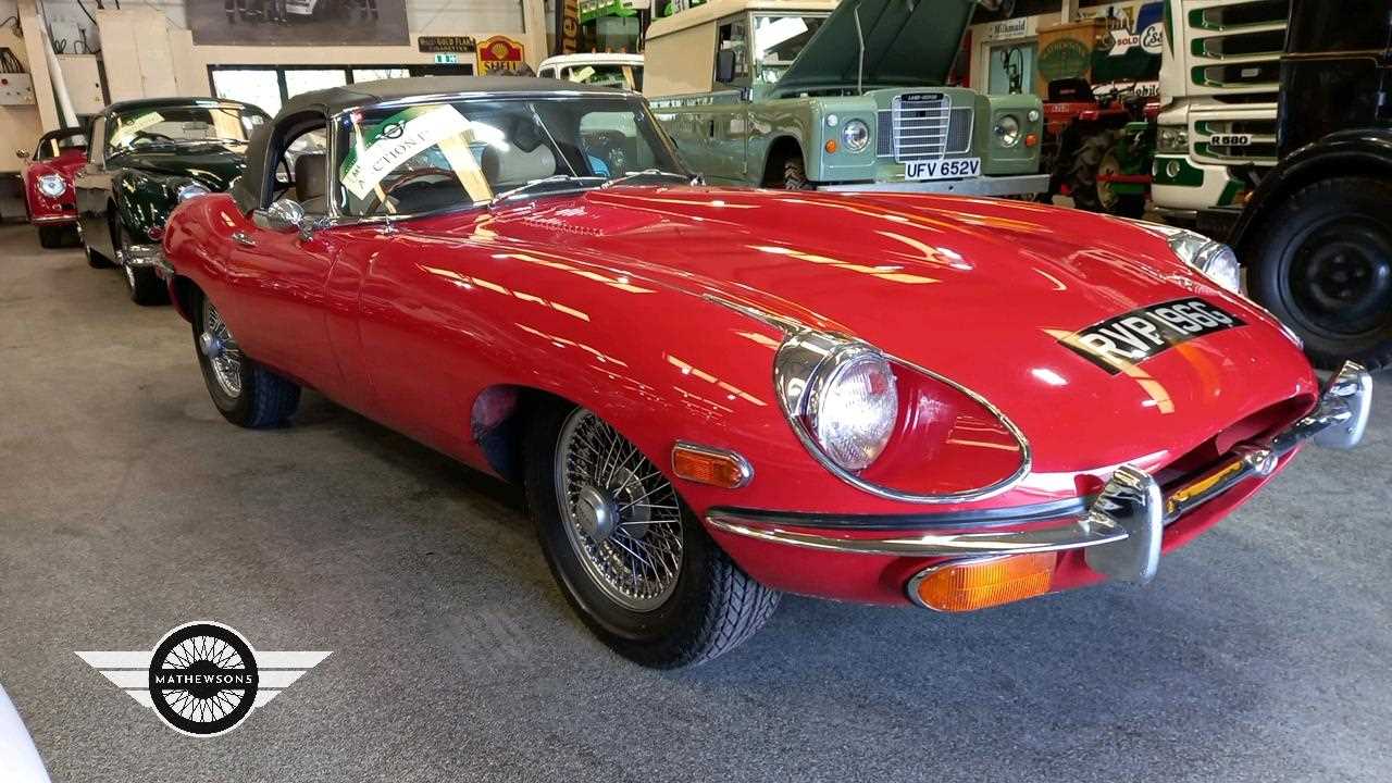 Lot 472 - 1969 JAGUAR 'E' TYPE
