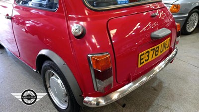 Lot 60 - 1988 AUSTIN MINI 1000 CITY E