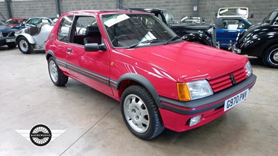 Lot 536 - 1989 PEUGEOT 205 GTI