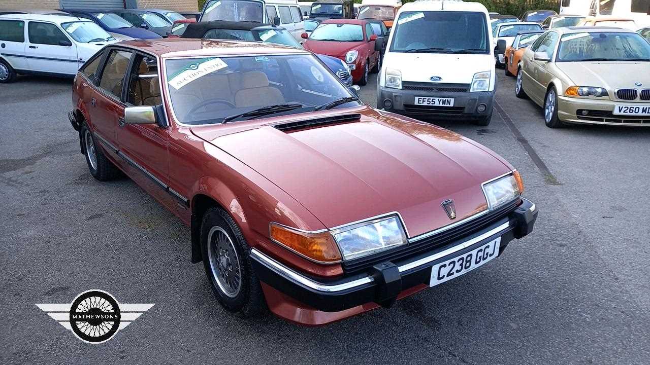 Lot 836 - 1985 ROVER 2600 VANDEN PLAS