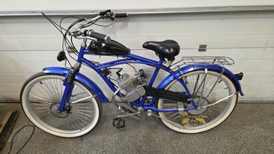 Lot 31 - MOTORISED BICYCLE 80CC 2 STROKE ENGINE , GOOD WORKING ORDER