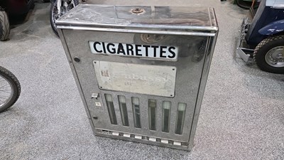 Lot 581 - EMBASSY WALL MOUNTED CIGARETTE MACHINE