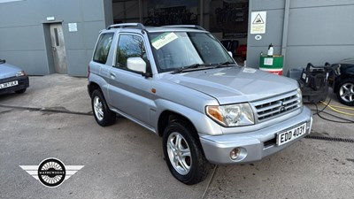 Lot 32 - 2000 MITSUBISHI SHOGUN PININ MPI ELEGANCE