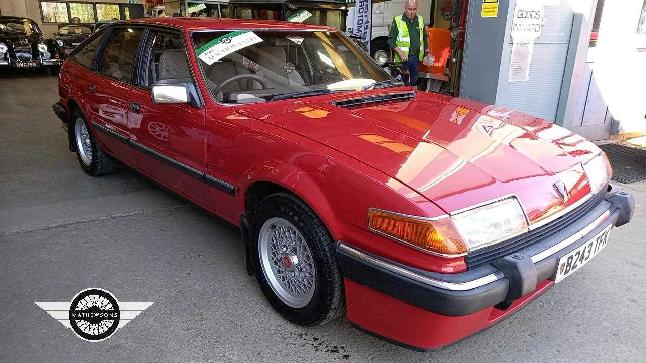 Lot 52 - 1984 ROVER 3500 VITESSE