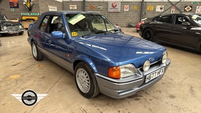 Lot 48 - 1990 FORD ESCORT XR3I CONV