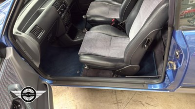 Lot 48 - 1990 FORD ESCORT XR3I CONV