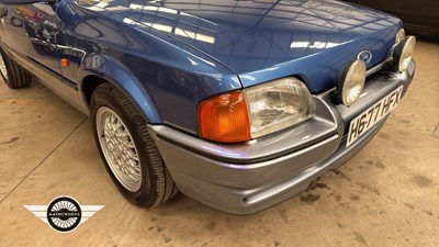 Lot 48 - 1990 FORD ESCORT XR3I CONV