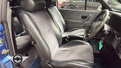 Lot 48 - 1990 FORD ESCORT XR3I CONV