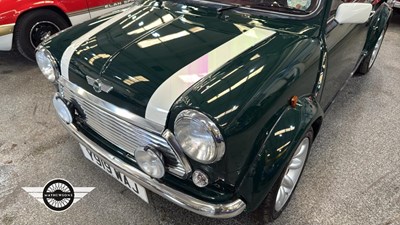 Lot 54 - 2001 ROVER MINI JOHN COOPER