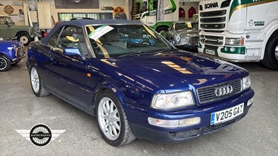 Lot 76 - 2000 AUDI CABRIOLET 1.8
