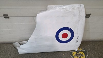 Lot 825 - PART OF A WING FROM AN RAF BRISTOL 192 HELICOPTER