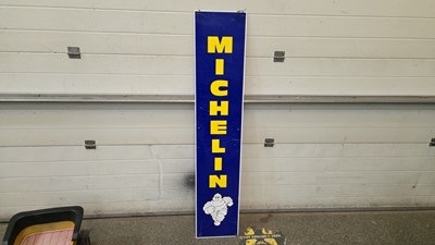 Lot 707 - MICHELIN TIN SIGN 60" X 12"