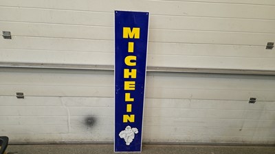 Lot 715 - MICHELIN TIN SIGN 60" X 12"