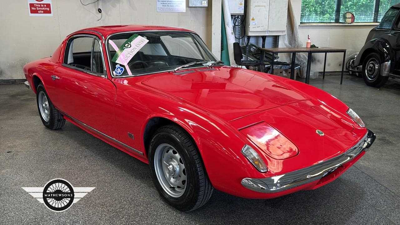 Lot 92 - 1968 LOTUS ELAN +2