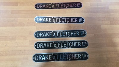 Lot 849 - DRAKE & FLETCHER NEW OLD STOCK SILL PLATES