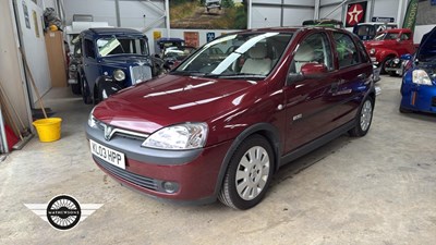 Lot 108 - 2003 VAUXHALL CORSA ELEGANCE 16V