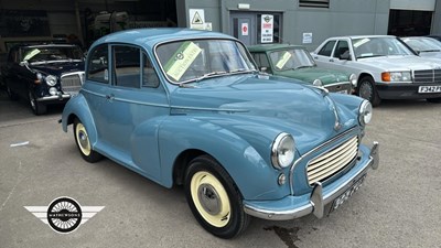 Lot 232 - 1963 MORRIS MINOR 1000