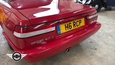 Lot 244 - 1991 ALFA ROMEO SPIDER 2.0