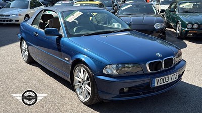 Lot 262 - 2003 BMW 320CI