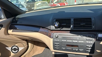 Lot 262 - 2003 BMW 320CI