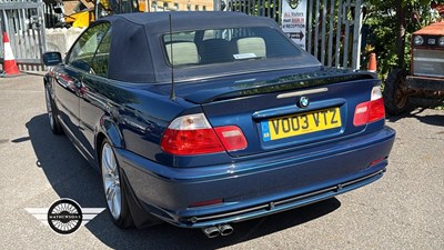Lot 262 - 2003 BMW 320CI