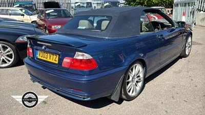 Lot 262 - 2003 BMW 320CI